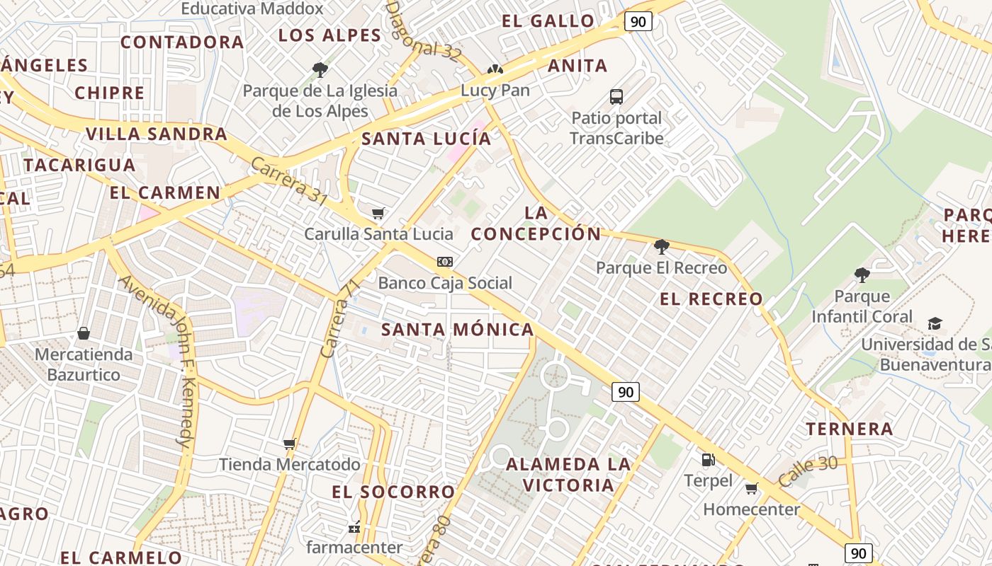 map